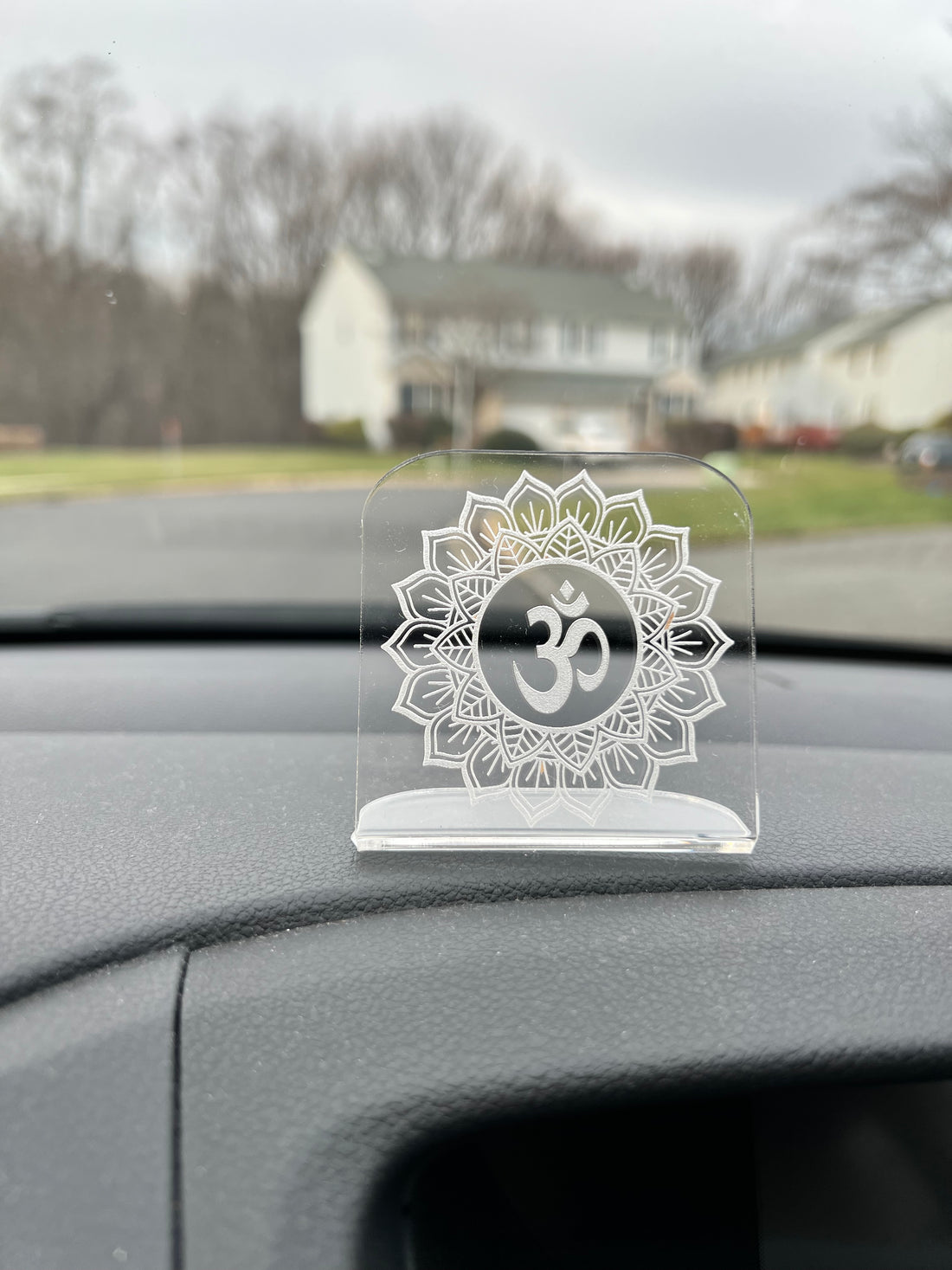 Om Car Stand, Om Rearview Accessories, Hindu car charm, Car accessories image 0