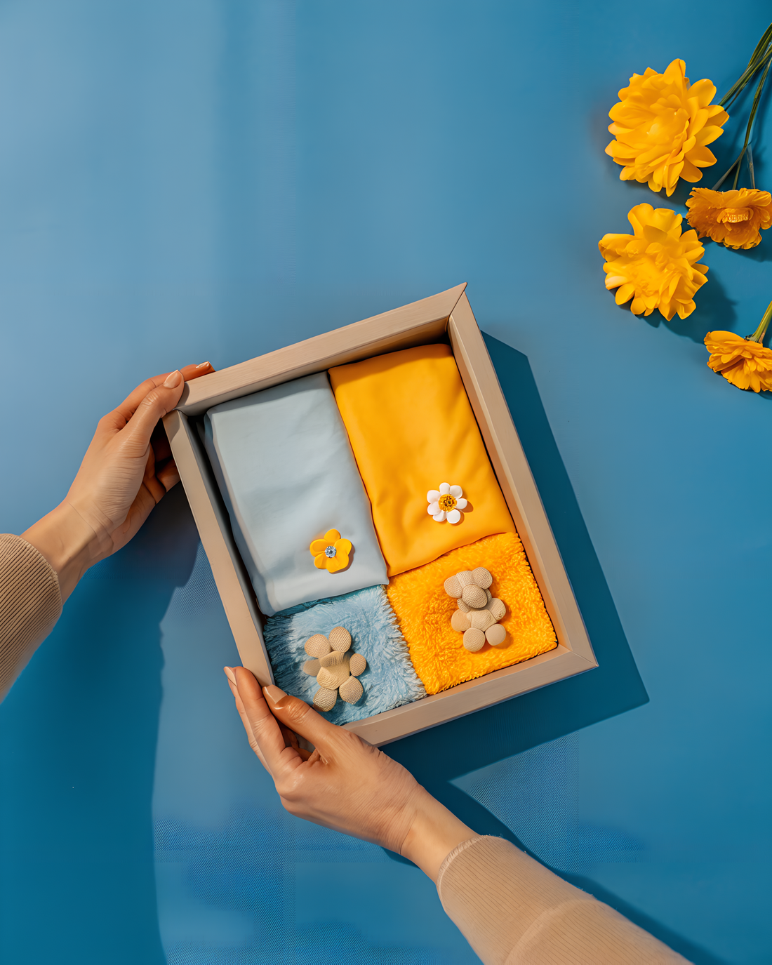 Baby Clothes Keepsake Frame – Tiny Pieces, Timeless Display image 0