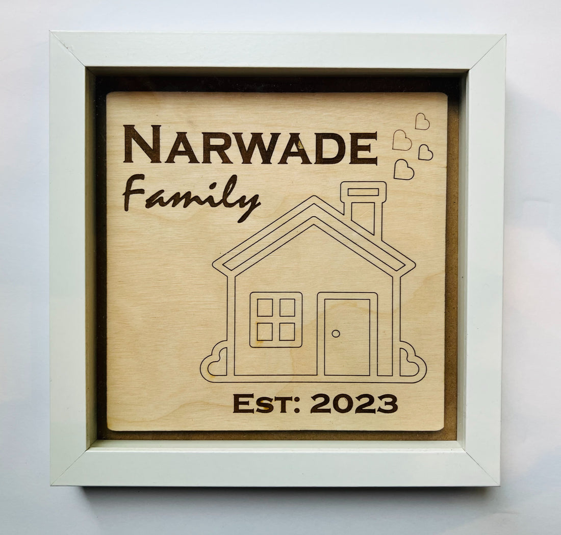 Personalized Family Home Sign image 0