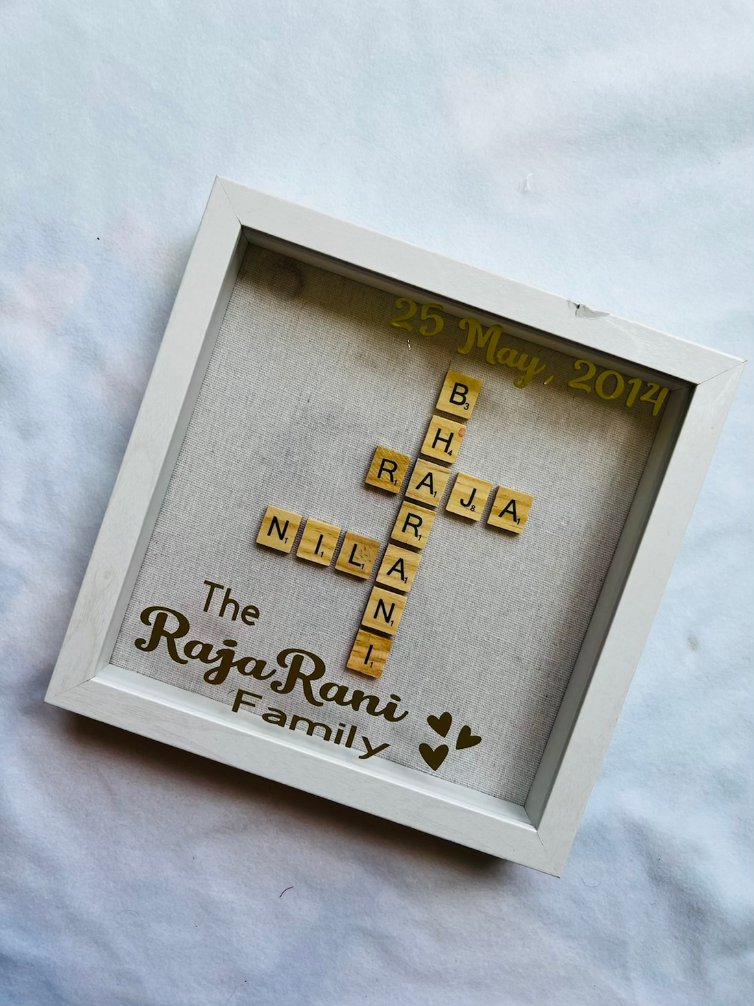 Personalized Family - Scrabble Tile names image 0