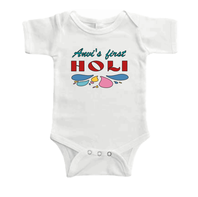 Personalized Holi T-Shirt image 0