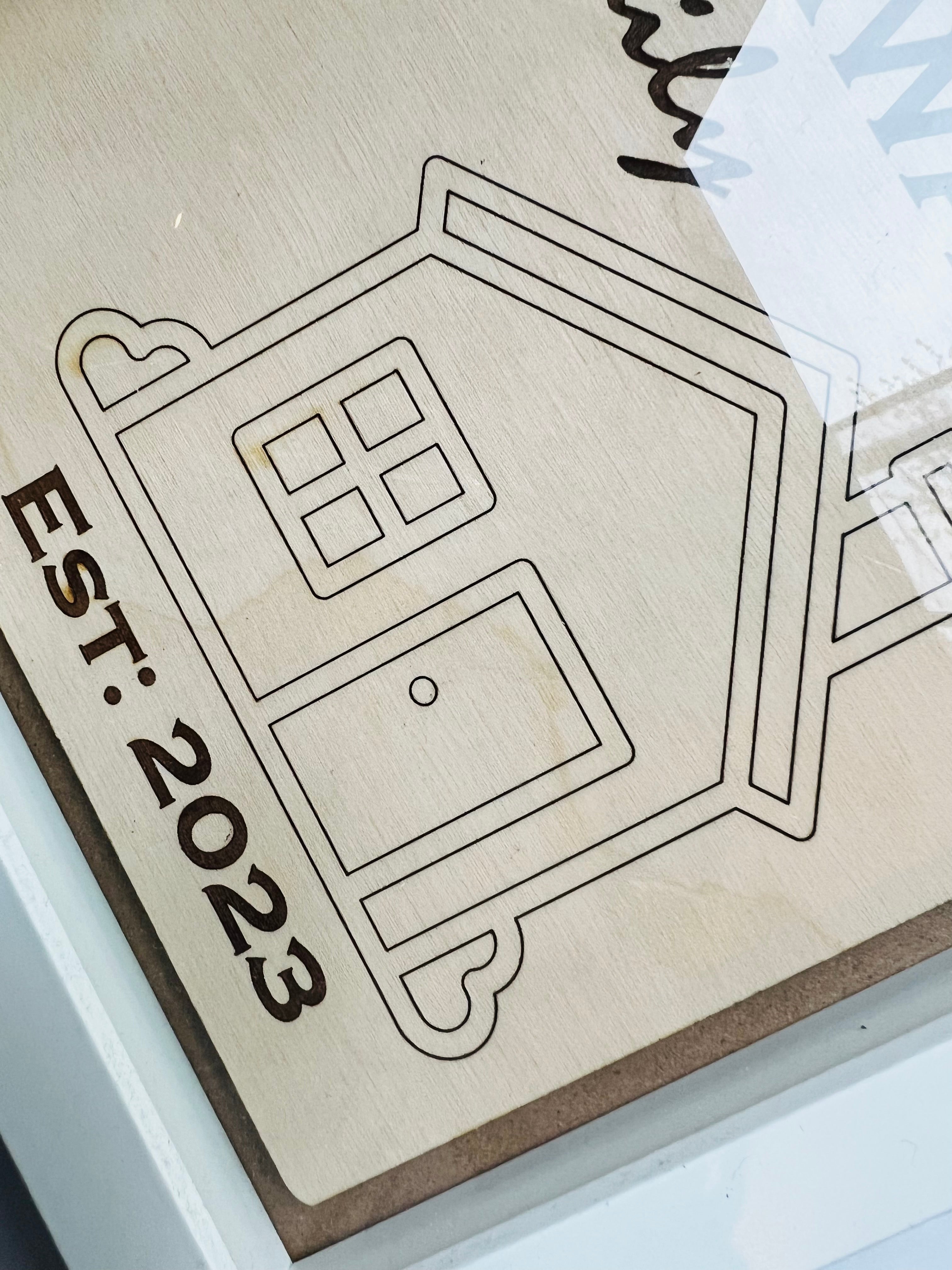 Personalized Family Home Sign image 3
