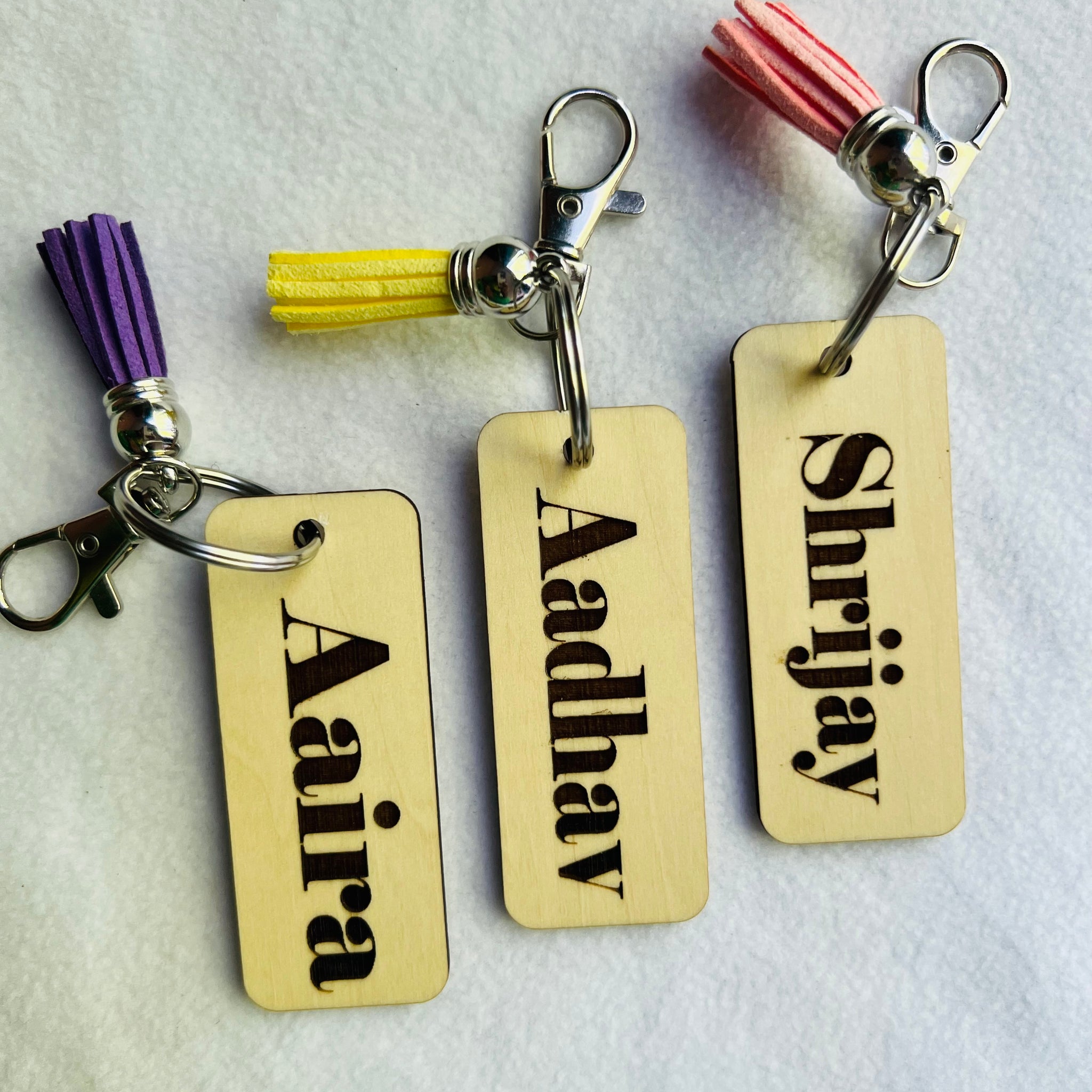 Backpack keychain | Acrylic keychain | backpack name tag | bagtag | personalized image 0