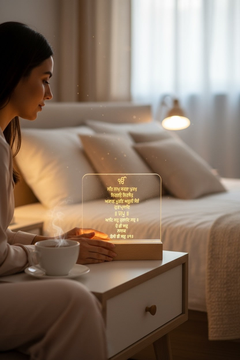 Ek Onkar Mool Mantra LED Lamp