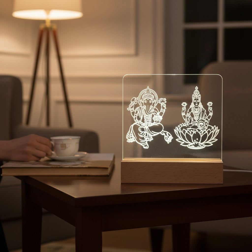 Ganesha Laxmi LED Lamp