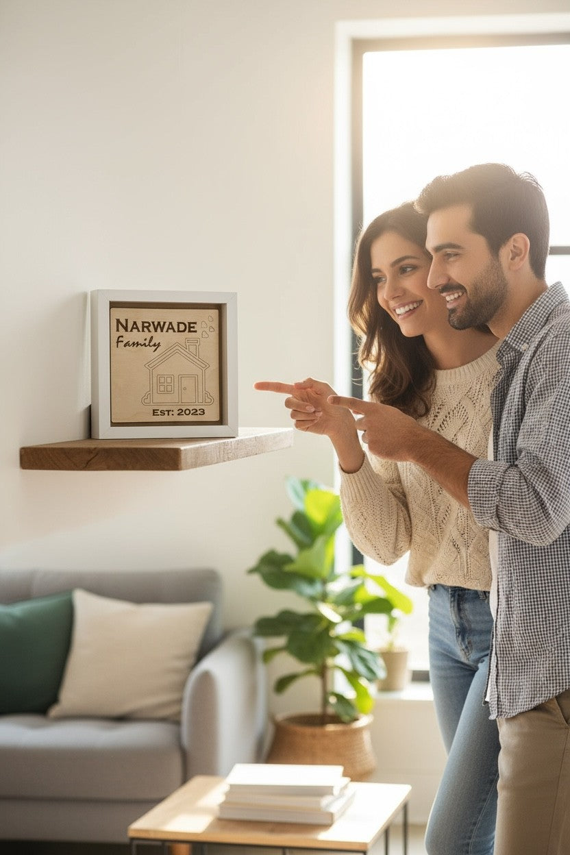 Personalized Family Home Sign